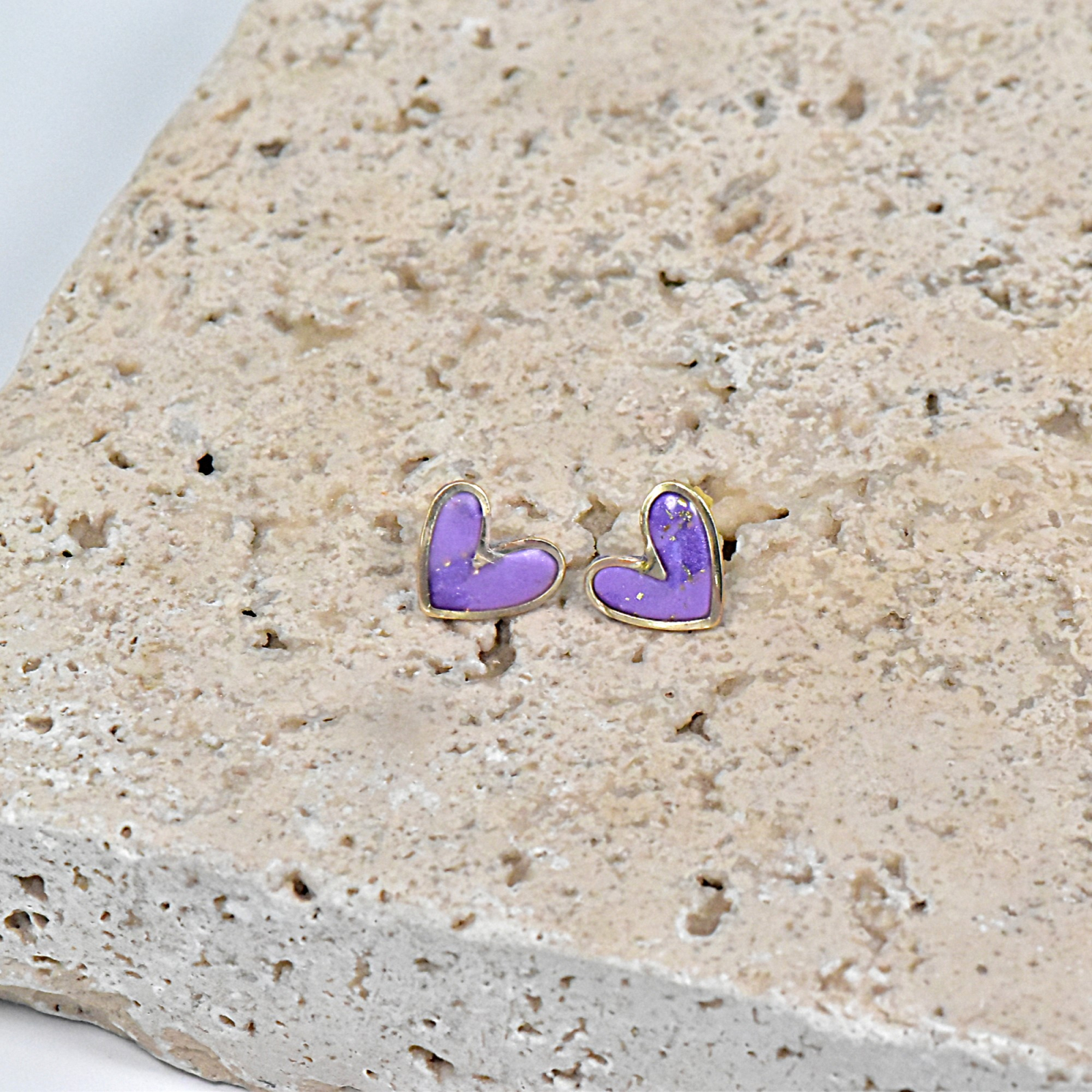 Cercei Demi – Auriu/Violet