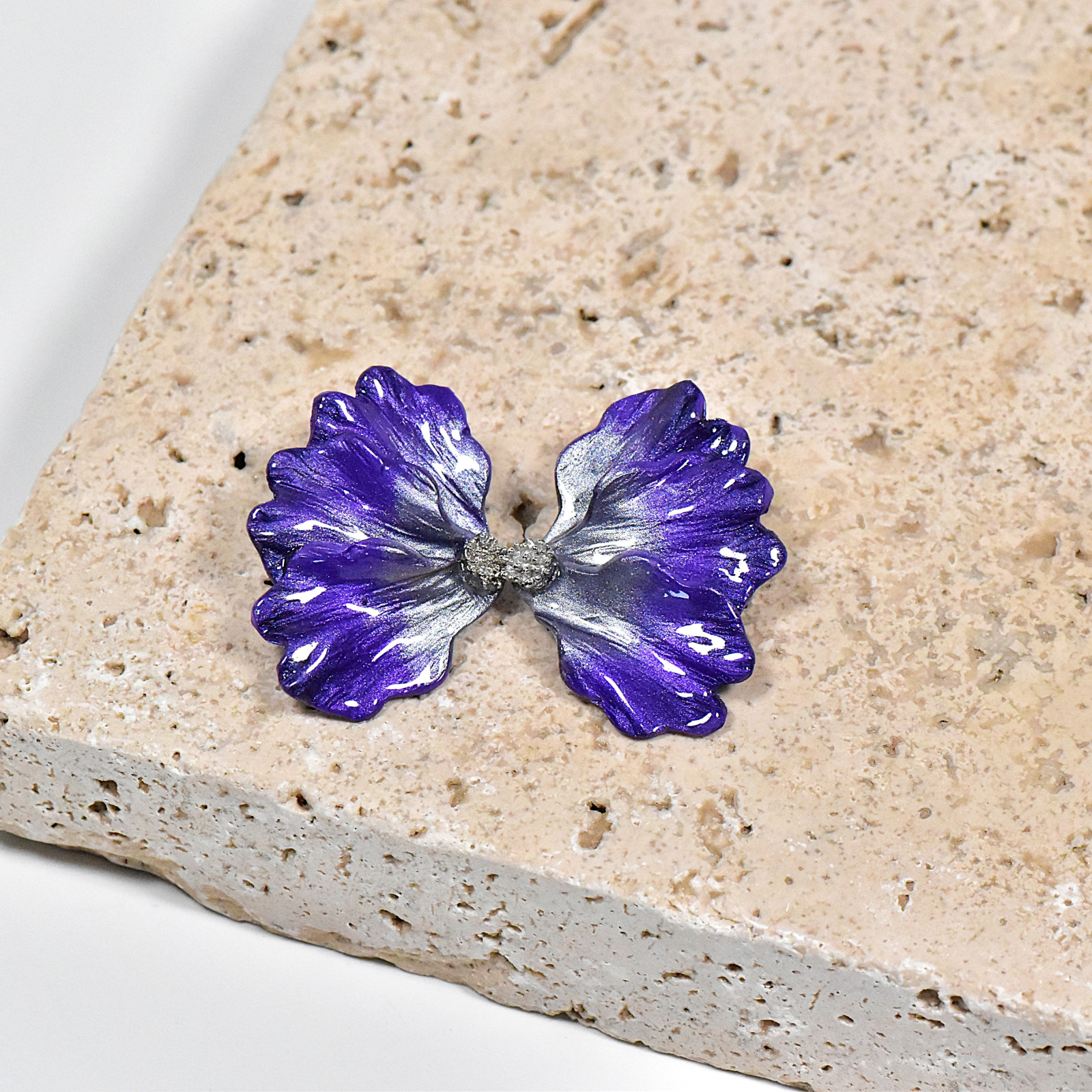 Cercei Ilona – Albastru/Violet