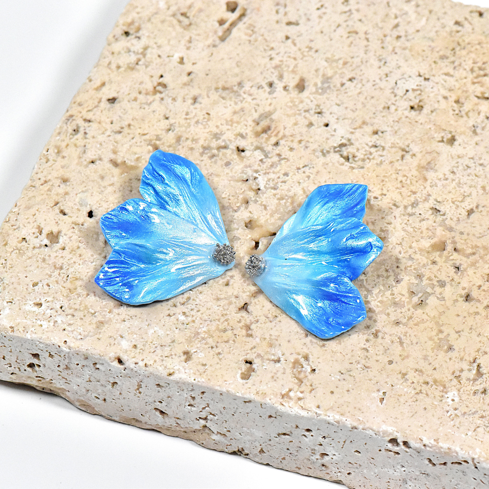 Cercei Mary – Bleu/Albastru