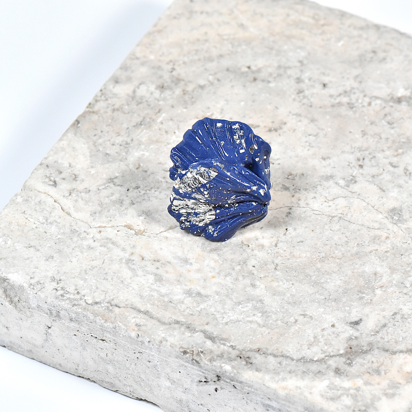 Inel Jaqueline – Bleumarin/Argintiu